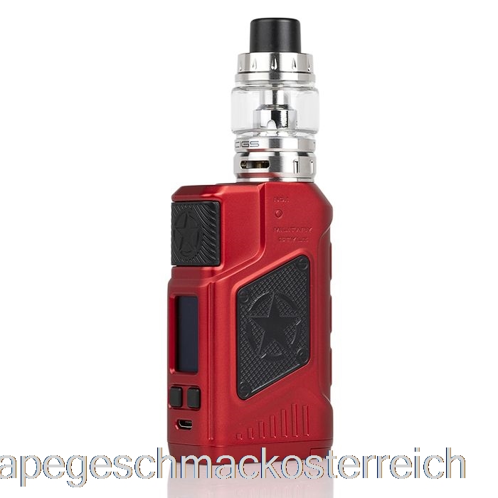 TeslaCigs P226 220W TC Starter Kit Red Vape Geschmack